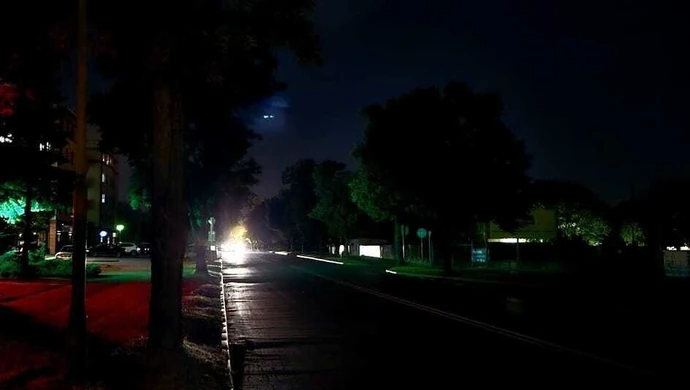 Poważna awaria. Nie ma oświetlenia