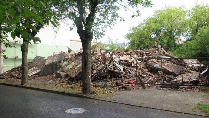 Rudera legła w gruzach