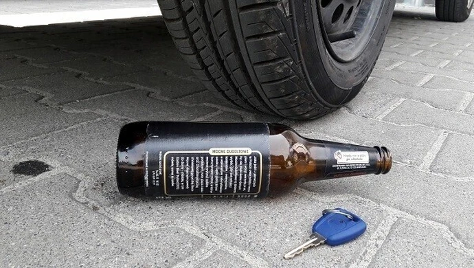 Stwarzał zagrożenie na drodze. Miał 2,5 promila