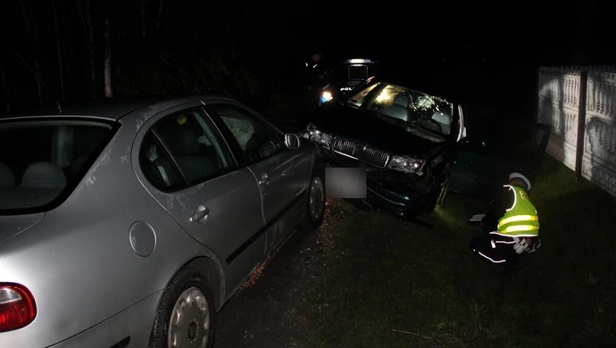 Kierowca skody pijany, a jadąca seatem z potrójnym zakazem