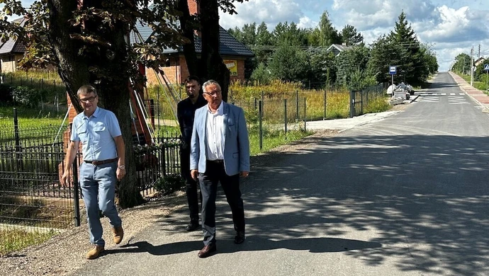 Nowa droga w Swolszewicach