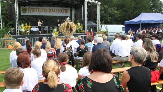Gwiazdy "Rancza" na dożynkach w Grabicy