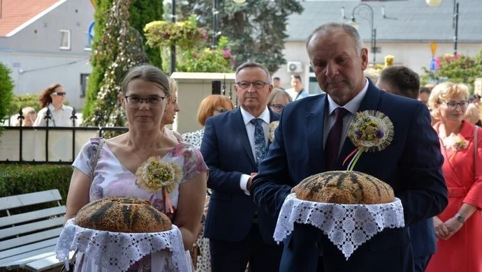 Dożynki gminno-parafialne w Wolborzu