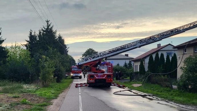 Tragiczny pożar w Kamocinie. Nie żyje jedna osoba