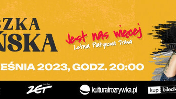 Trasa koncertowa Agnieszki Chylińskiej &#8222;Jest nas więcej&#8221; - koncert w Płocku