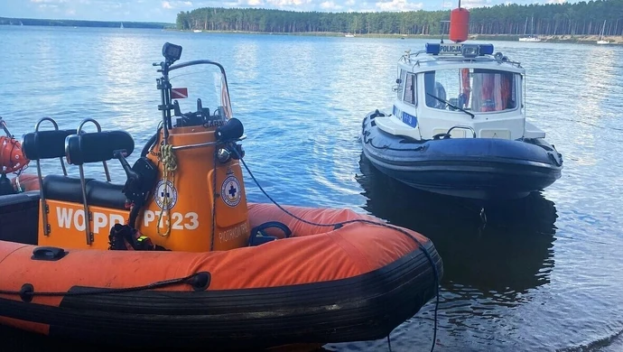 Niebezpiecznie na wodach Zalewu Sulejowskiego
