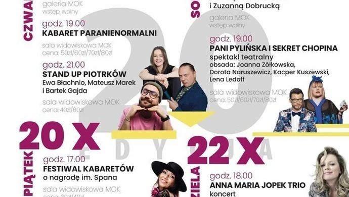 Wkrótce jubileuszowe Trybunały Uśmiechu