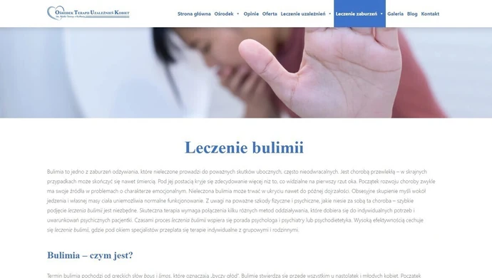 Jakie terapie są skuteczne w leczeniu bulimii?