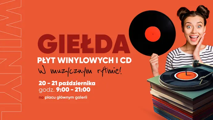 Jesienna Giełda Płyt Winylowych i CD w Focus Mall w Piotrkowie!