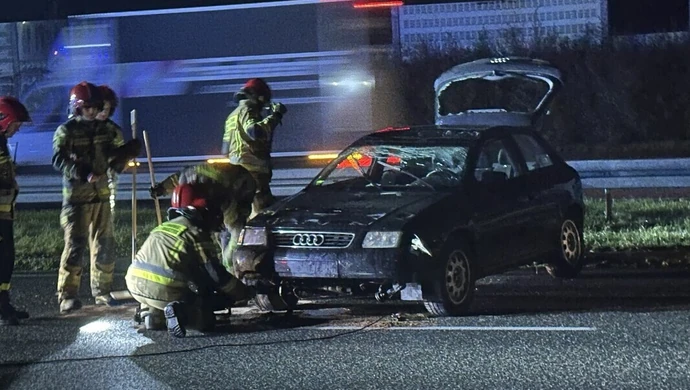 Groźny wypadek na Miast Partnerskich (ZDJĘCIA)
