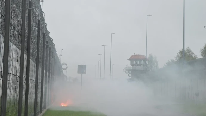 Pożar w Areszcie Śledczym