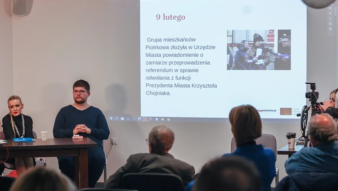 Debata o referendum w Piotrkowie