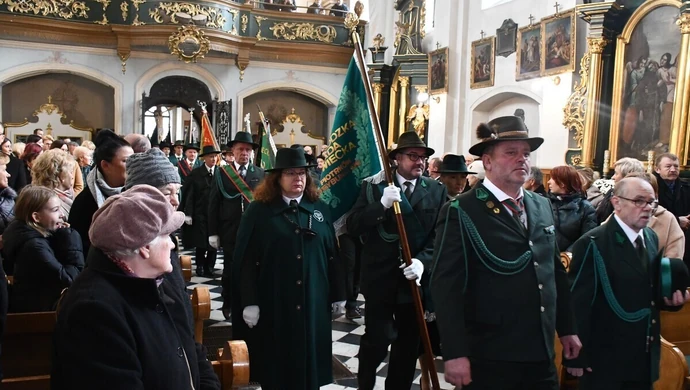 Msza Hubertowska u oo. Bernardynów