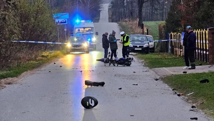 Śmiertelny wypadek w powiecie piotrkowskim