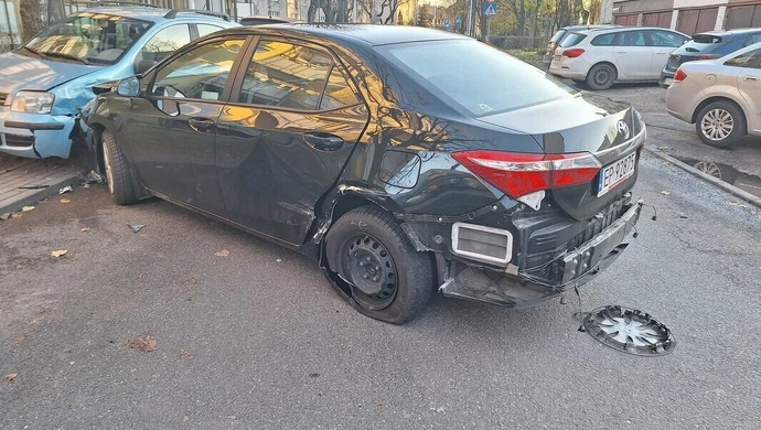 Wypadek na Krasickiego w Piotrkowie