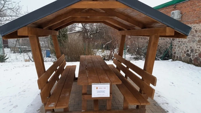 Nowa altana dla Parzniewic