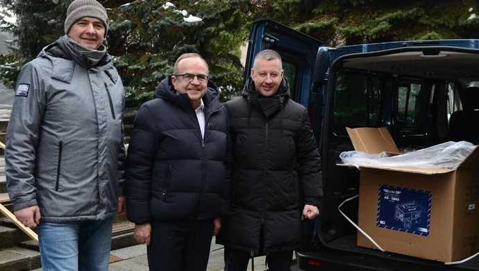 Pomoc z Piotrkowa dla Ukrainy. Dary dotarły do Równego