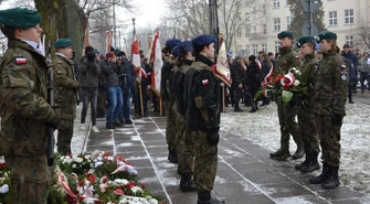 Święto "Wyklętych" w zimowej aurze [ZDJĘCIA]