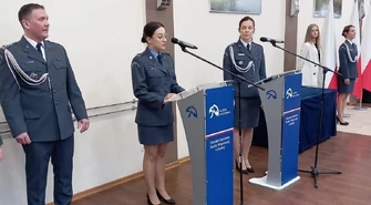 Funkcjonariuszka z piotrkowskiego Aresztu prymusem szkolenia