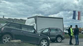 Groźne zderzenie na Żelaznej