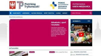 Problemy z oficjalną stroną miasta