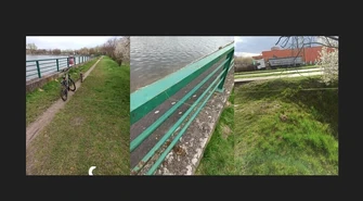 Pułapka? Kto zawiesił żyłkę na ścieżce przy Bugaju?