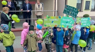 Przedszkolaki z Wolborza świętowały Dzień Ziemi