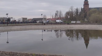 Zbiornik w Bogdanowie już po rewitalizacji