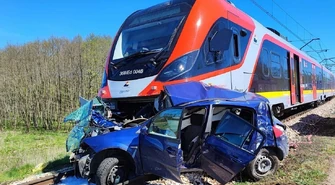 Tragedia na przejeździe kolejowym