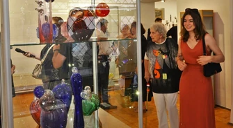 Szklane dzieła zachwyciły piotrkowian [ZDJĘCIA]