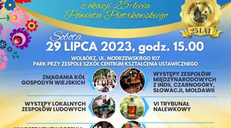 Międzynarodowy Koncert Letni &#8222;Powiat folklorem malowany&#8221;.