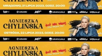 Trasa koncertowa Agnieszki Chylińskiej &#8222;Jest nas więcej&#8221; - koncerty w Olsztynie, Ostródzie i Mrągowie