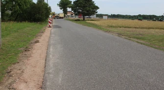 Roboty drogowe w Grabicy