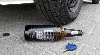 Stwarzał zagrożenie na drodze. Miał 2,5 promila