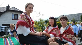 Niezapomniane dożynki w Łękach Szlacheckich