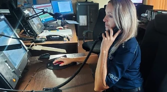 Bezcenne opanowanie dyżurnej policji