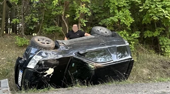 Niecodzienne dachowanie na DK91