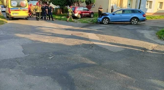 Wypadek na skrzyżowaniu Białej i Kwiatowej. Dziecko trafiło do szpitala