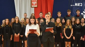 Ślubowali w świeżo wyremontowanej szkole