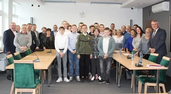 Uczniowie wzięli udział w sesji Rady Gminy