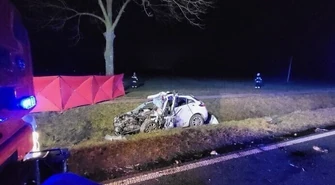 Śmiertelny wypadek na DK 12. Nie żyje jedna osoba