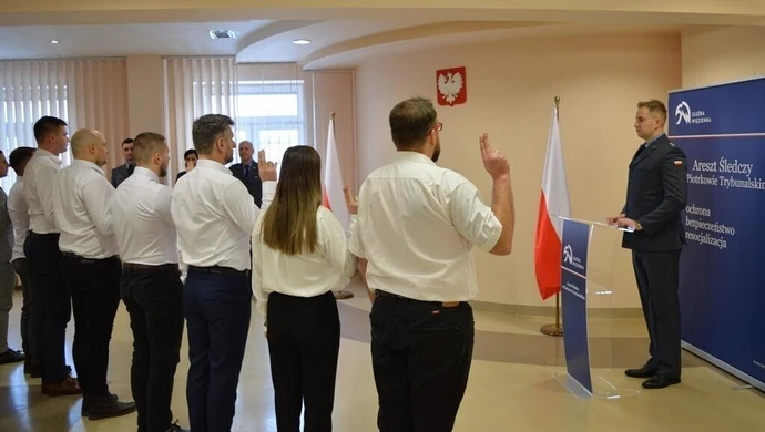 Funkcjonariusze złożyli ślubowanie