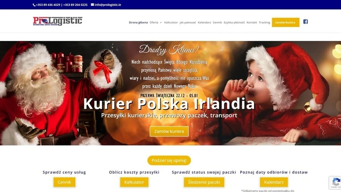 Kurier Polska Irlandia - profesjonalny transport paczek