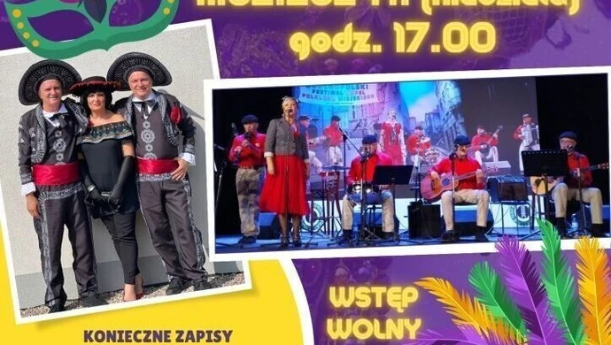 Koncert karnawałowy w przebojowym klimacie