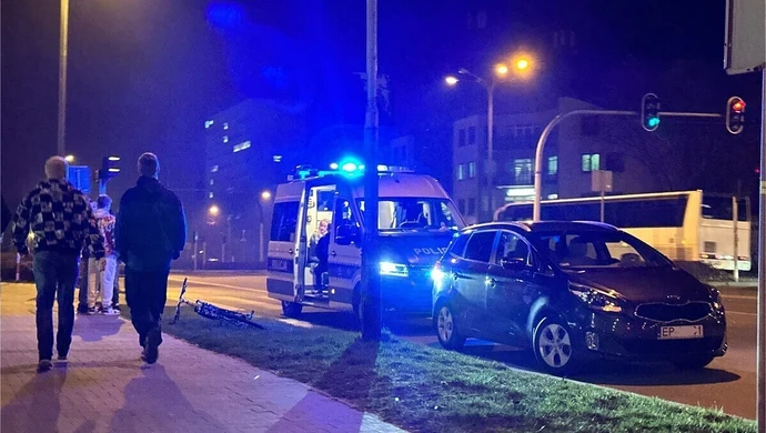 Kolejne potrącenie rowerzysty