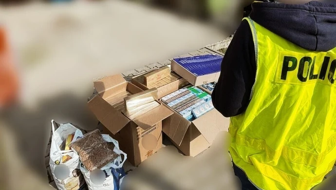 Policjanci przejęli trefny towar