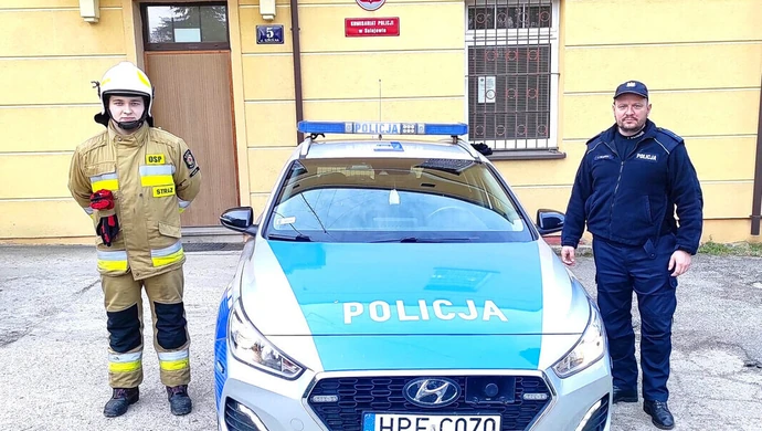 Uratowali życie 9-miesięcznego Leona