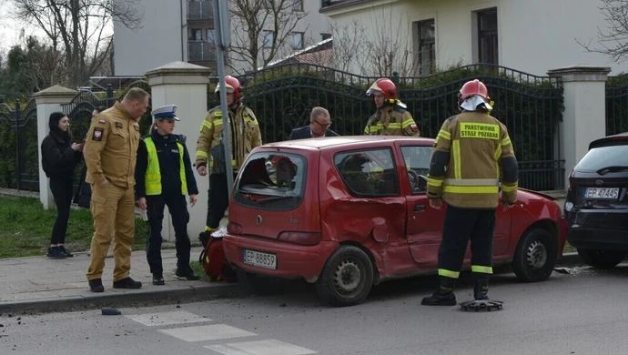 Wypadek na Jagiellońskiej (ZDJĘCIA)