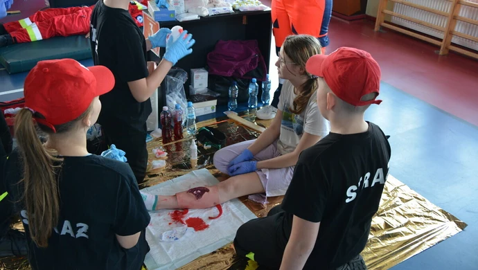 Udzielanie pierwszej pomocy nie stanowi dla nich problemu