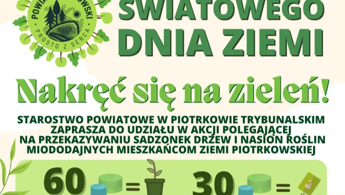 Nakręć się na zieleń, wymień nakrętki na rośliny!